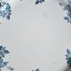 Old mismatched flat plates made of ironstone earthenware.