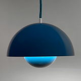 Flower Pot VP1 pendant lamp by Verner Panton for Louis Poulsen, 60s.