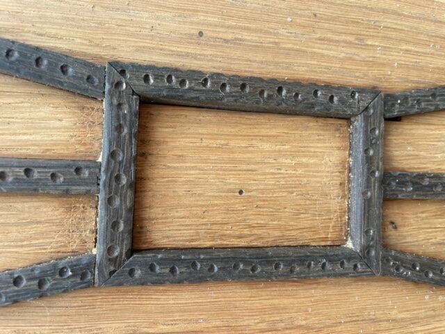 Banque de magasin en chêne Art-Deco