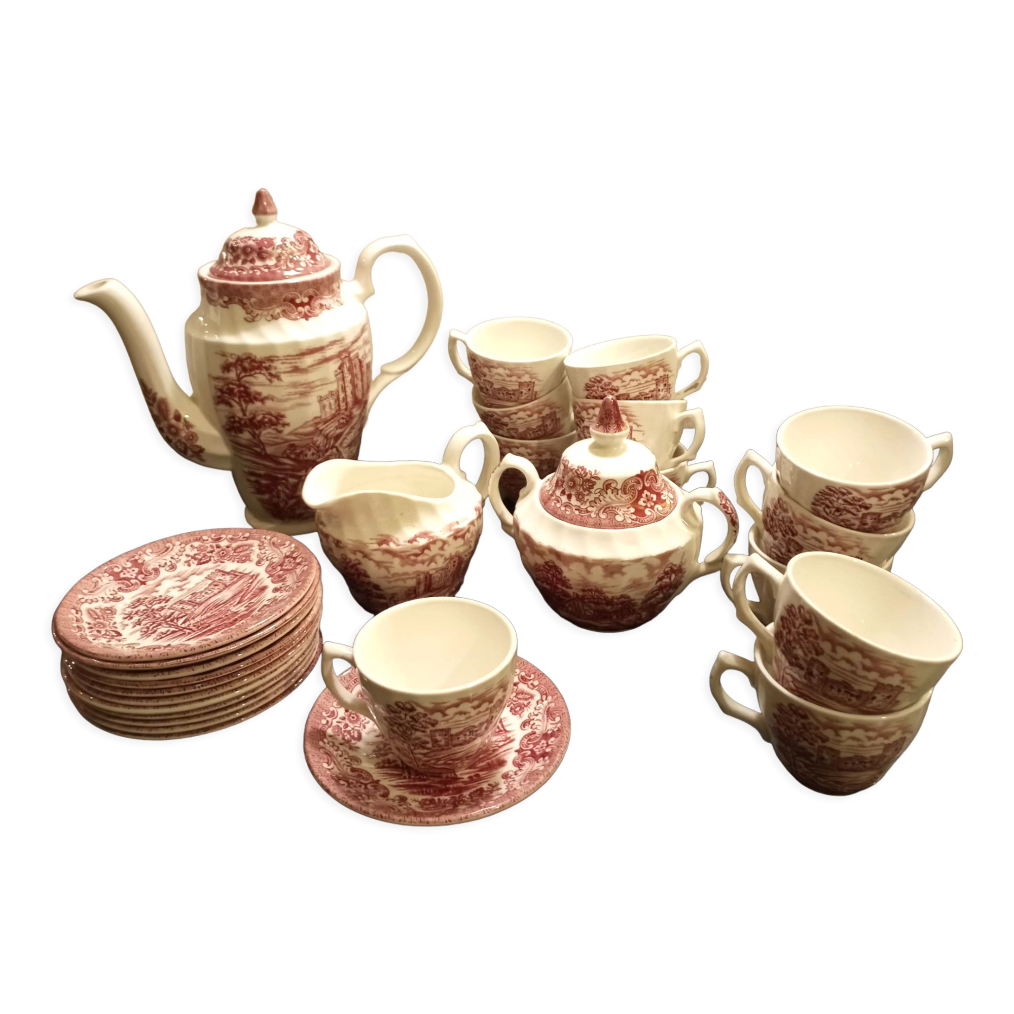 Vintage English coffee service