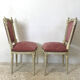 Paire de fauteuils de style Louis XVI