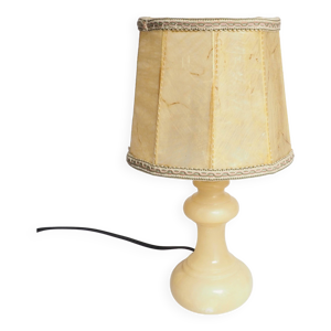 Lampe albâtre ivoire