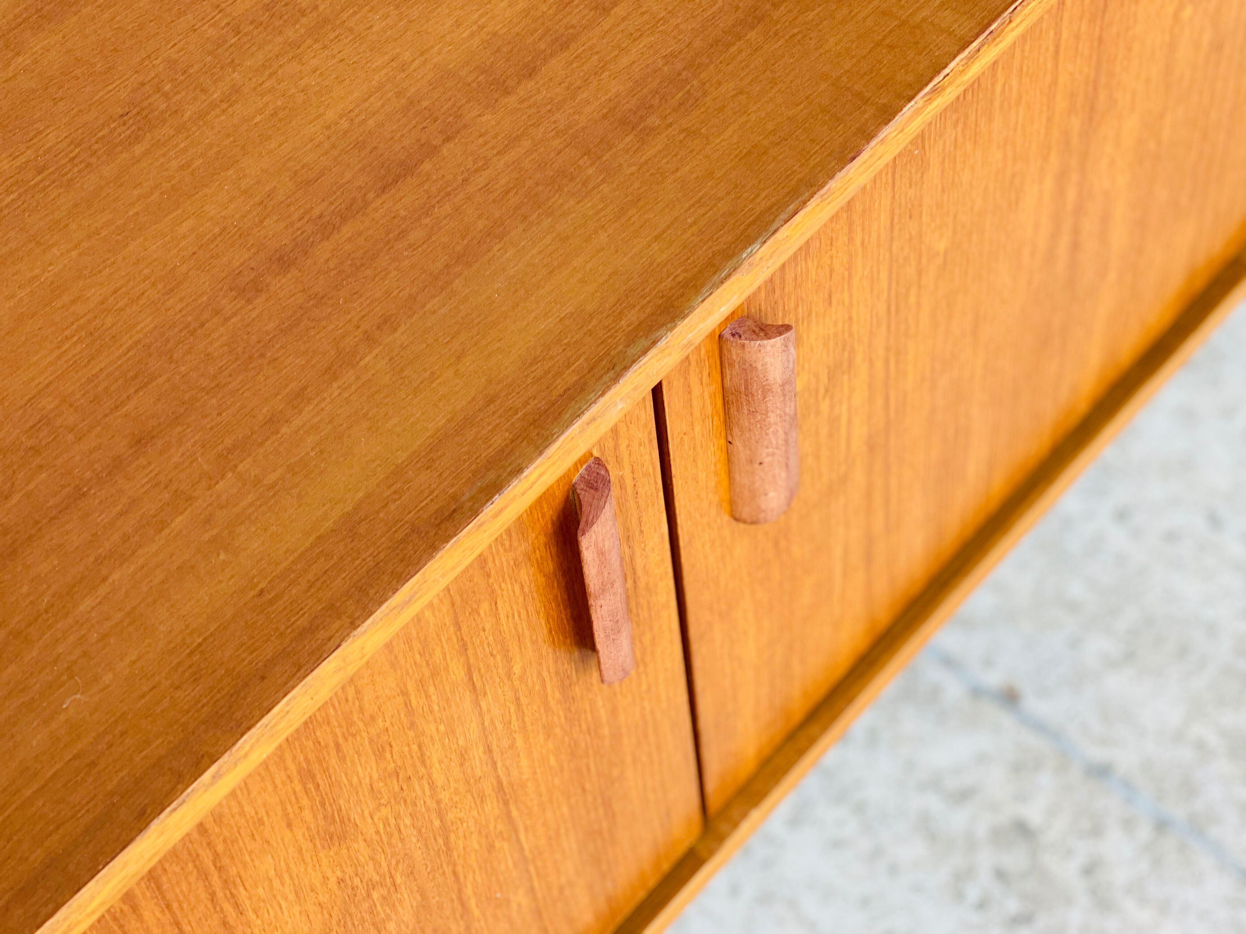 Scandinavian teak row