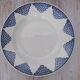 4 plates made of Saint Amand earthenware
