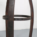 Original set of 2 bar stools by Frida Minet and Adrien Audoux, 1950s, France