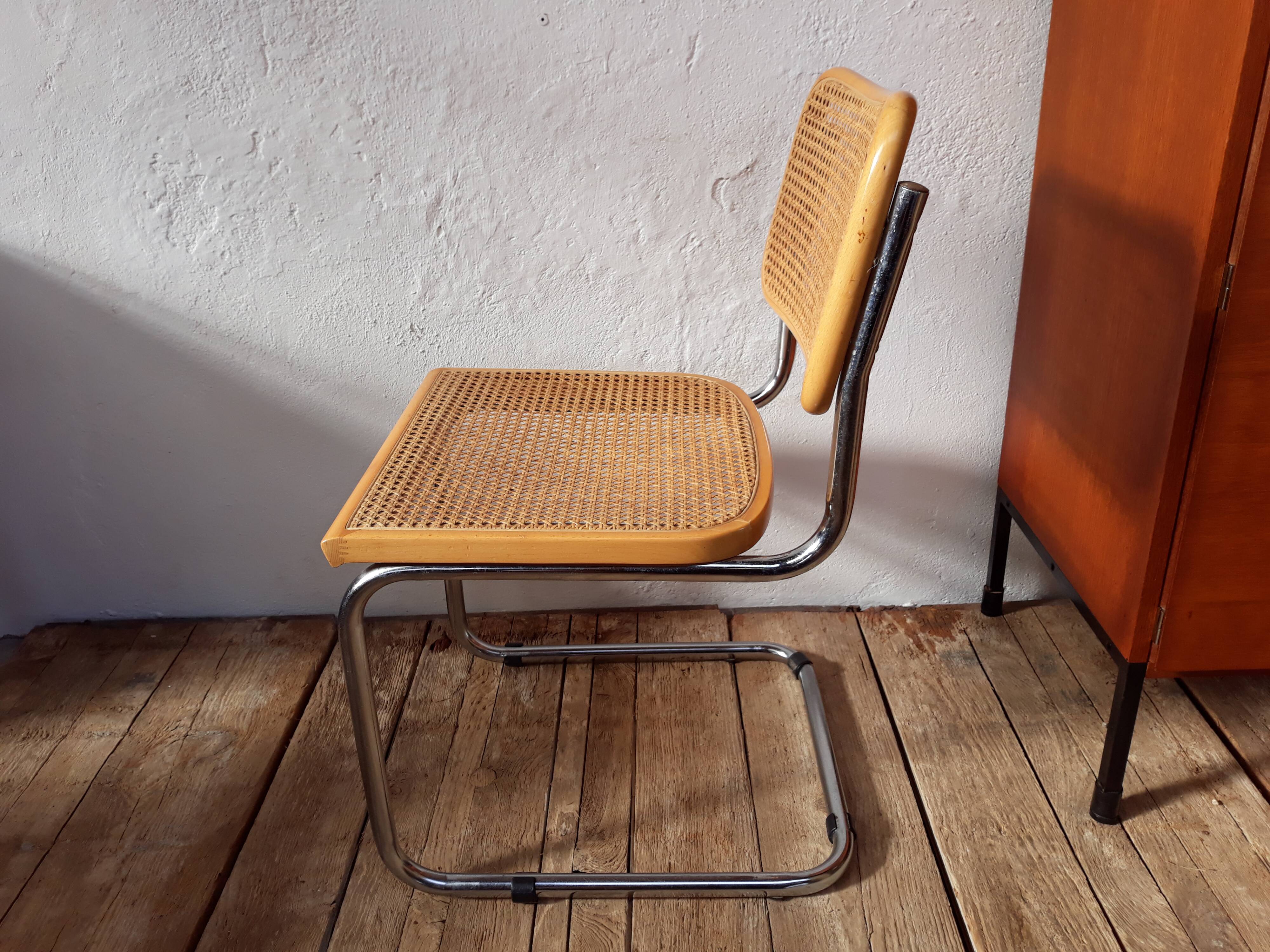 Chaise vintage Breuer B32