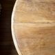 Antique round wooden table
