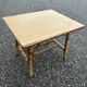 Bureau et chaise enfant en rotin