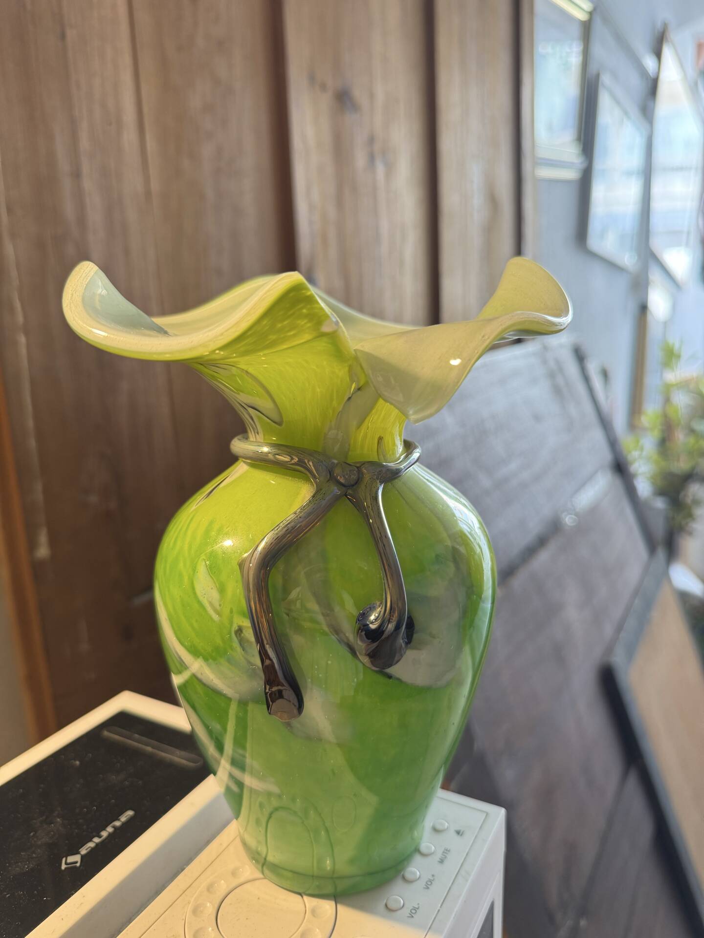 Vintage Murano Glass Vase