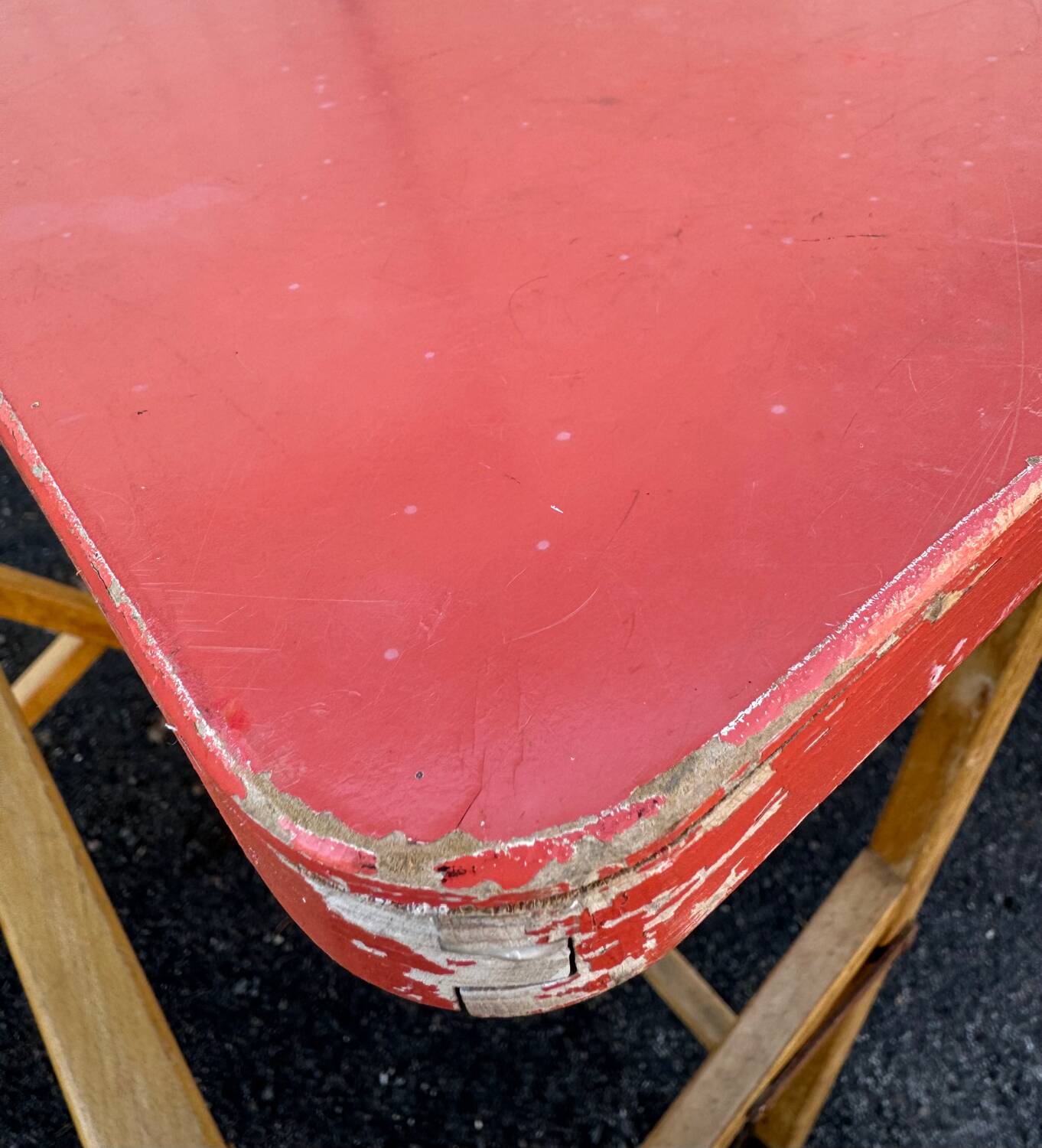 Plideal folding school desk, 1960s