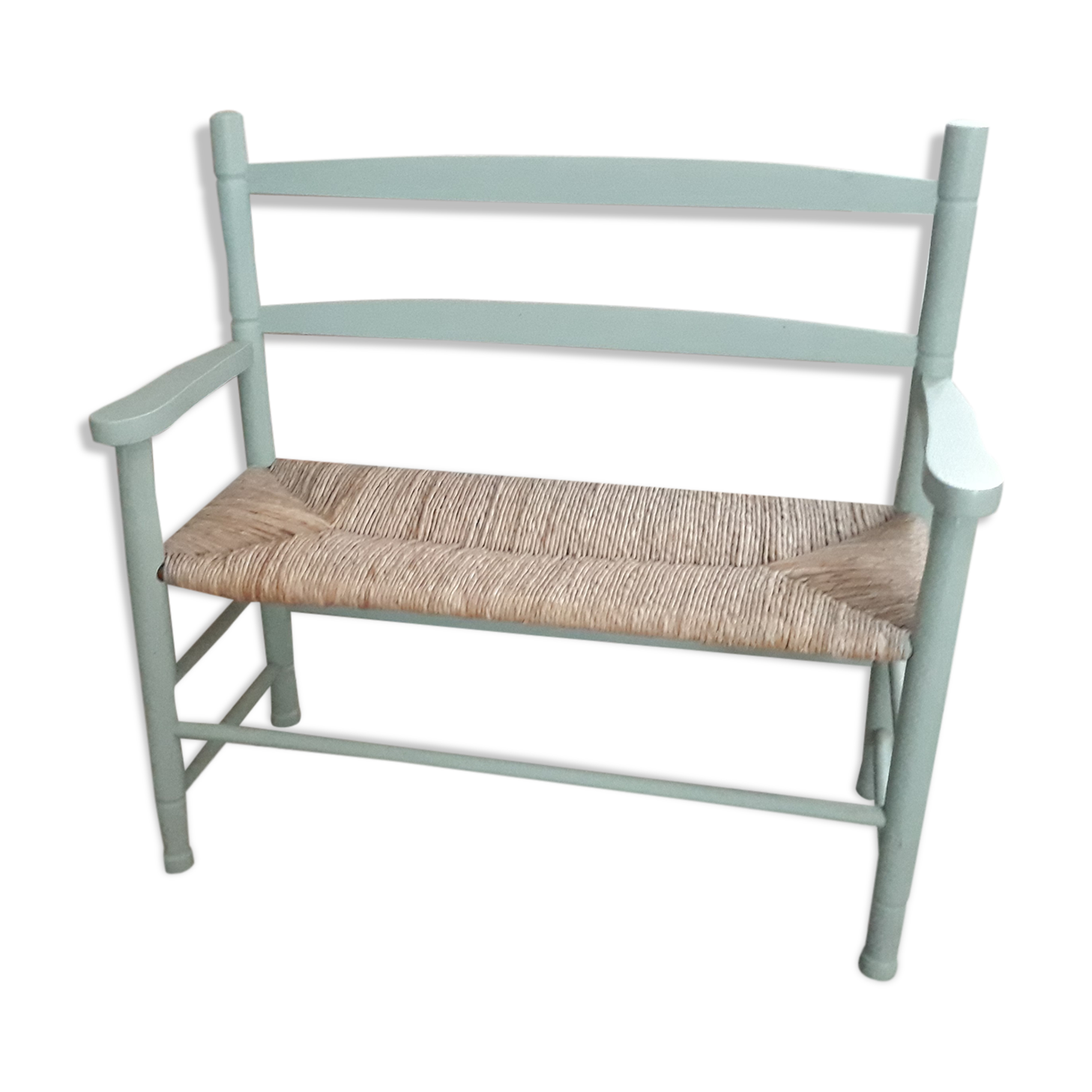Child wooden vintage bench