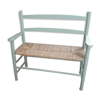 Child wooden vintage bench