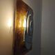 ARTE-LUCE Applique métal et verre de Murano.