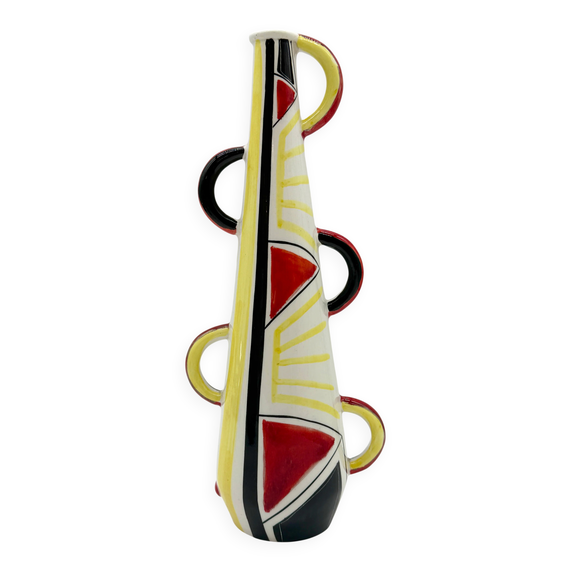 Vase sculptural – Coronettti Cunardo, Italie, 1980s