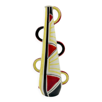 Vase sculptural – Coronettti Cunardo, Italie, 1980s