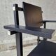 Réplique de chaise haute vintage Gerrit Rietveld, années 1980