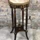 Pedestal table / harness Napoleon III era marble top