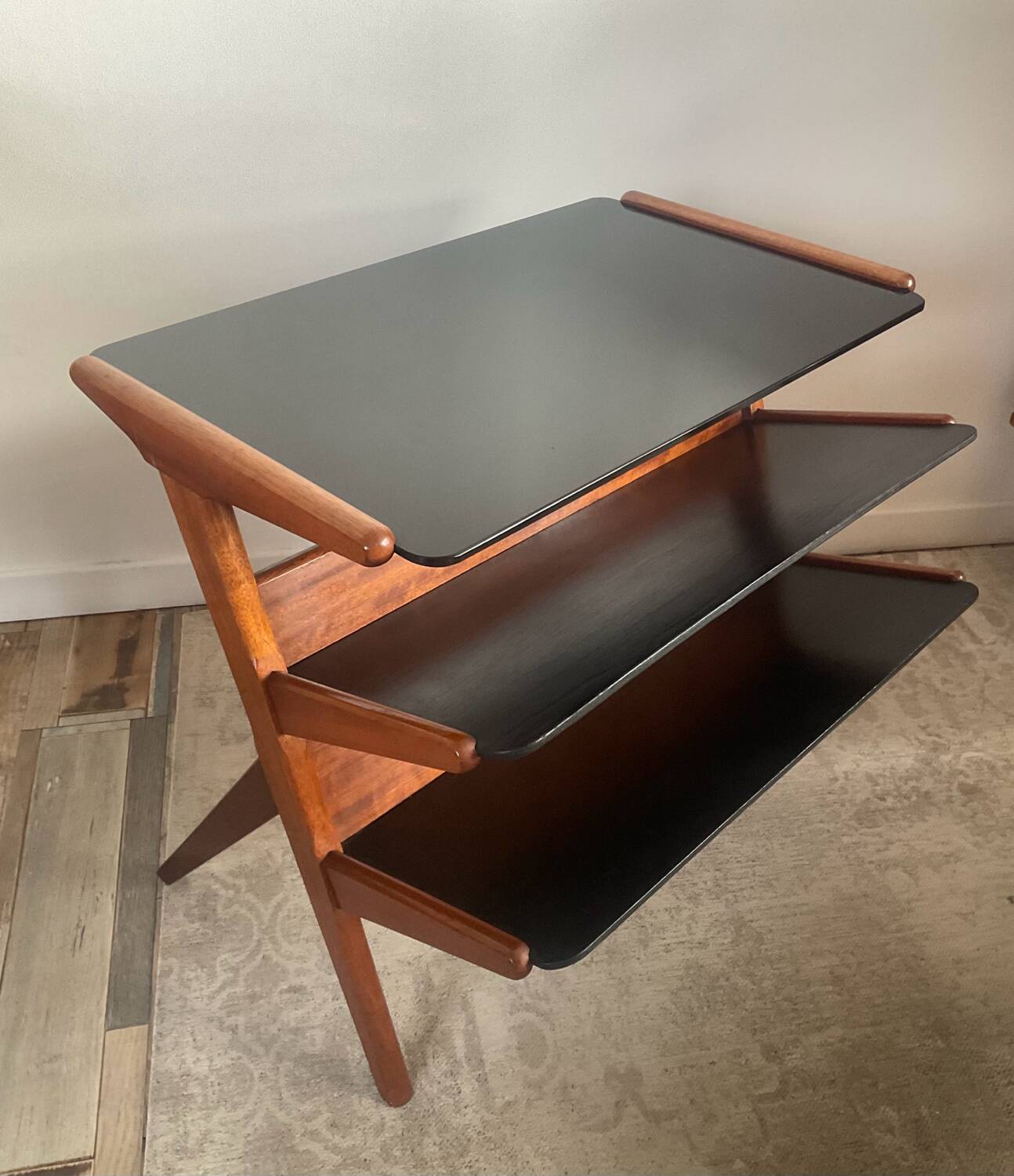 Scandinavian side table from the 60s