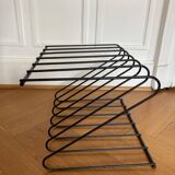 Magazine rack "z" by f arnal 70s