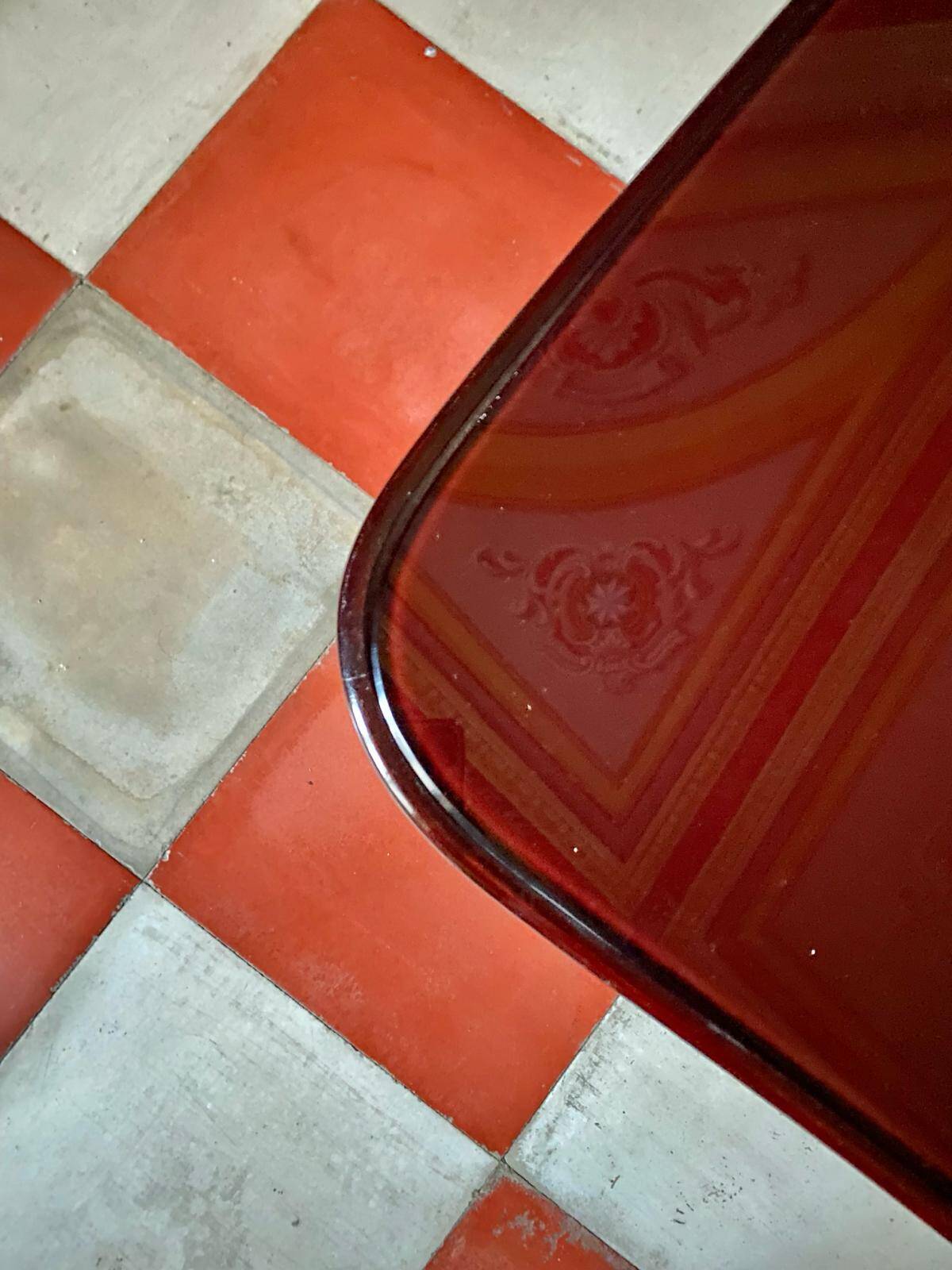 1950 Italian Midcentury Modern Mahogany and Rosewood Dining set, attributed to Osvaldo Borsani