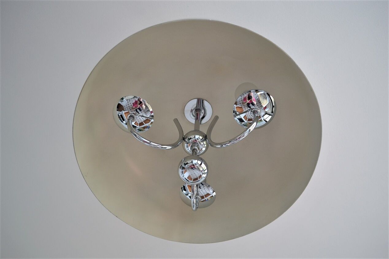 Vintage brushed aluminum suspension Germany 1970