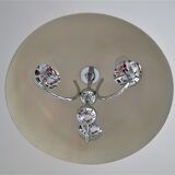 Vintage brushed aluminum suspension Germany 1970