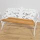 Banc de jardin Coalbrookdale de style victorien, Royaume-Uni, années 1950