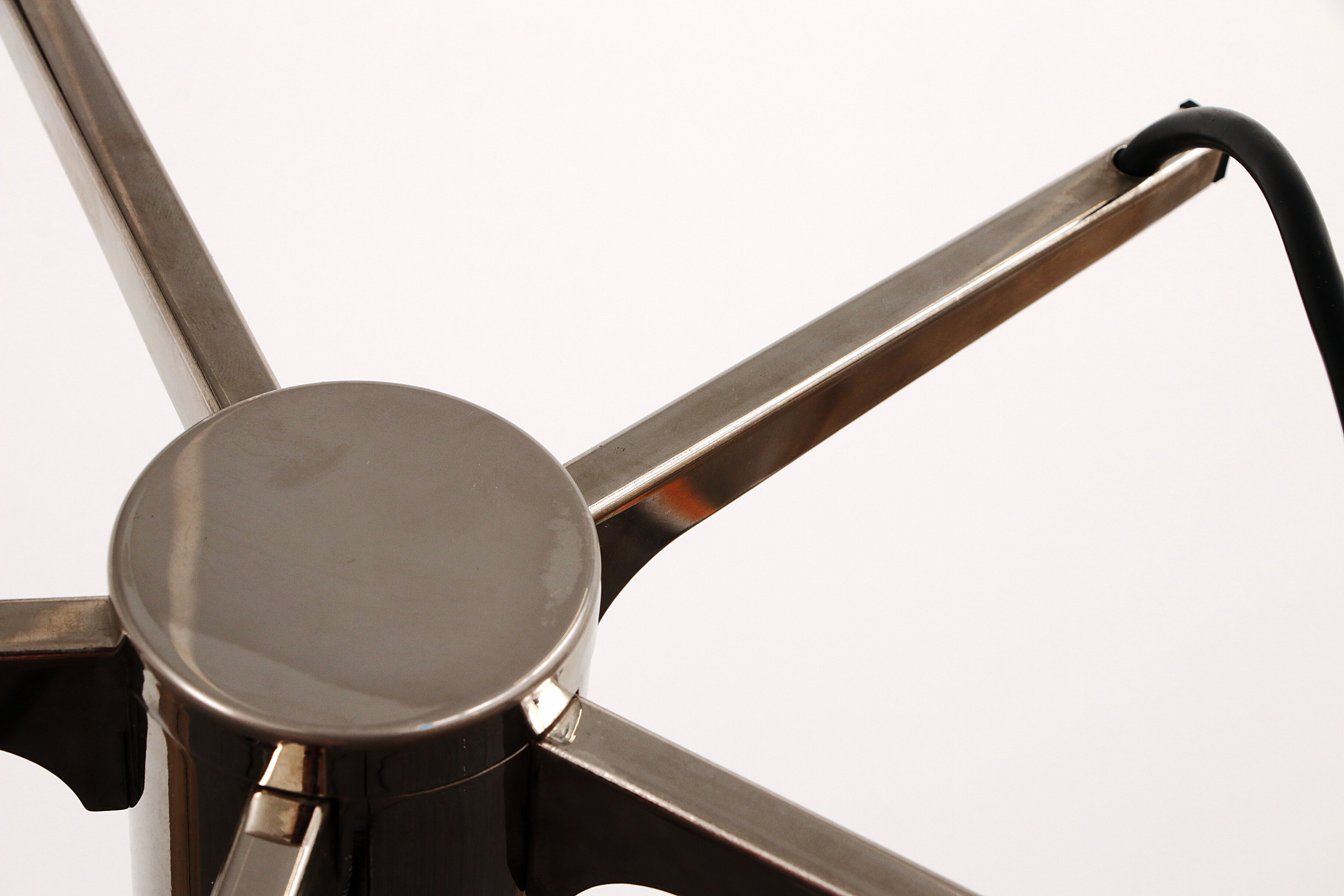 Vintage Chandelier Cascade Hanging Lamp with 5 lamps, 1960