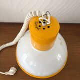 Vintage yellow Cubi Spot industrial pendant light