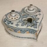 Old ceramic inkwell from Vallauris.