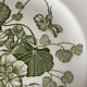 Five dessert plates "capucines" in Gien earthenware.