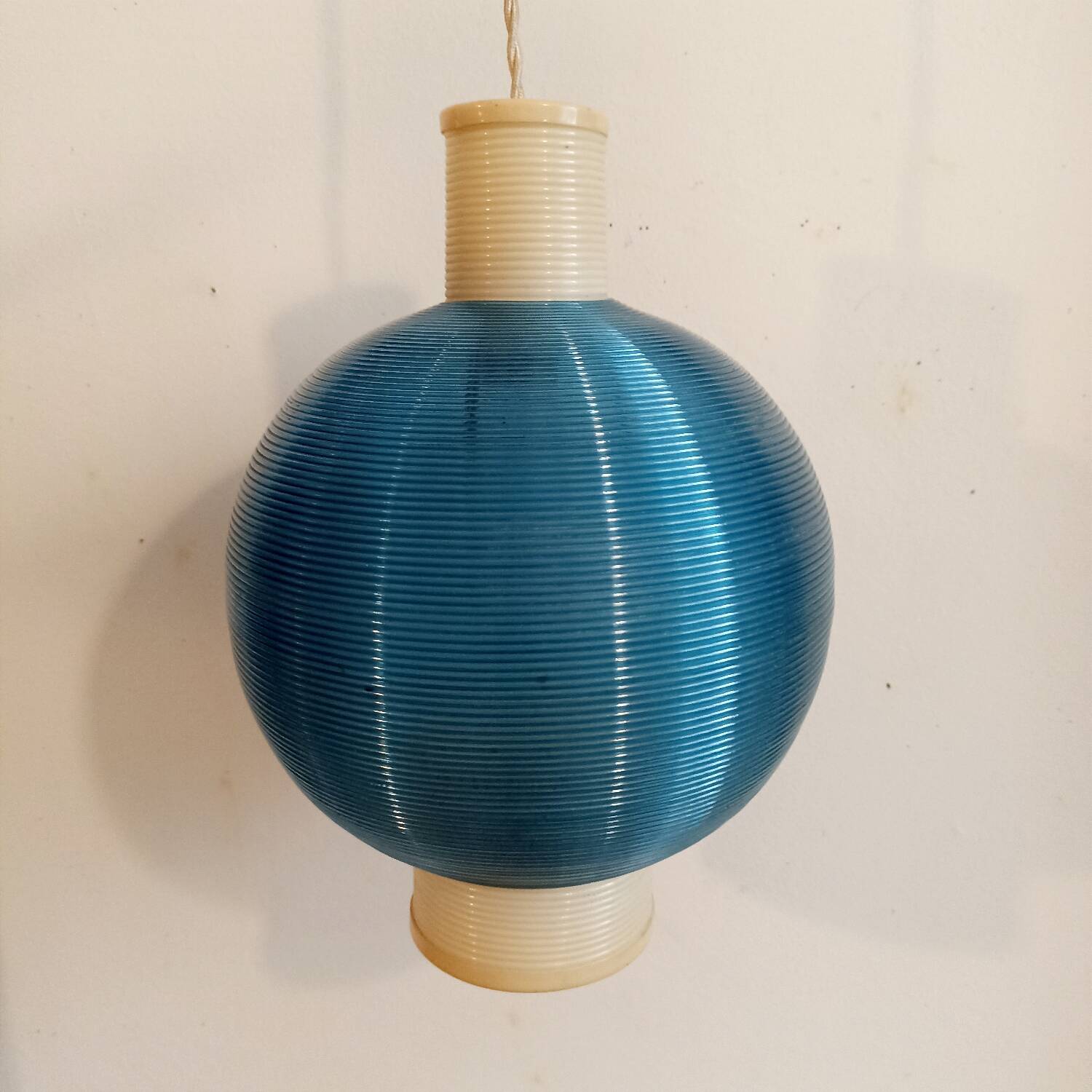 Vintage rhodoid pendant light