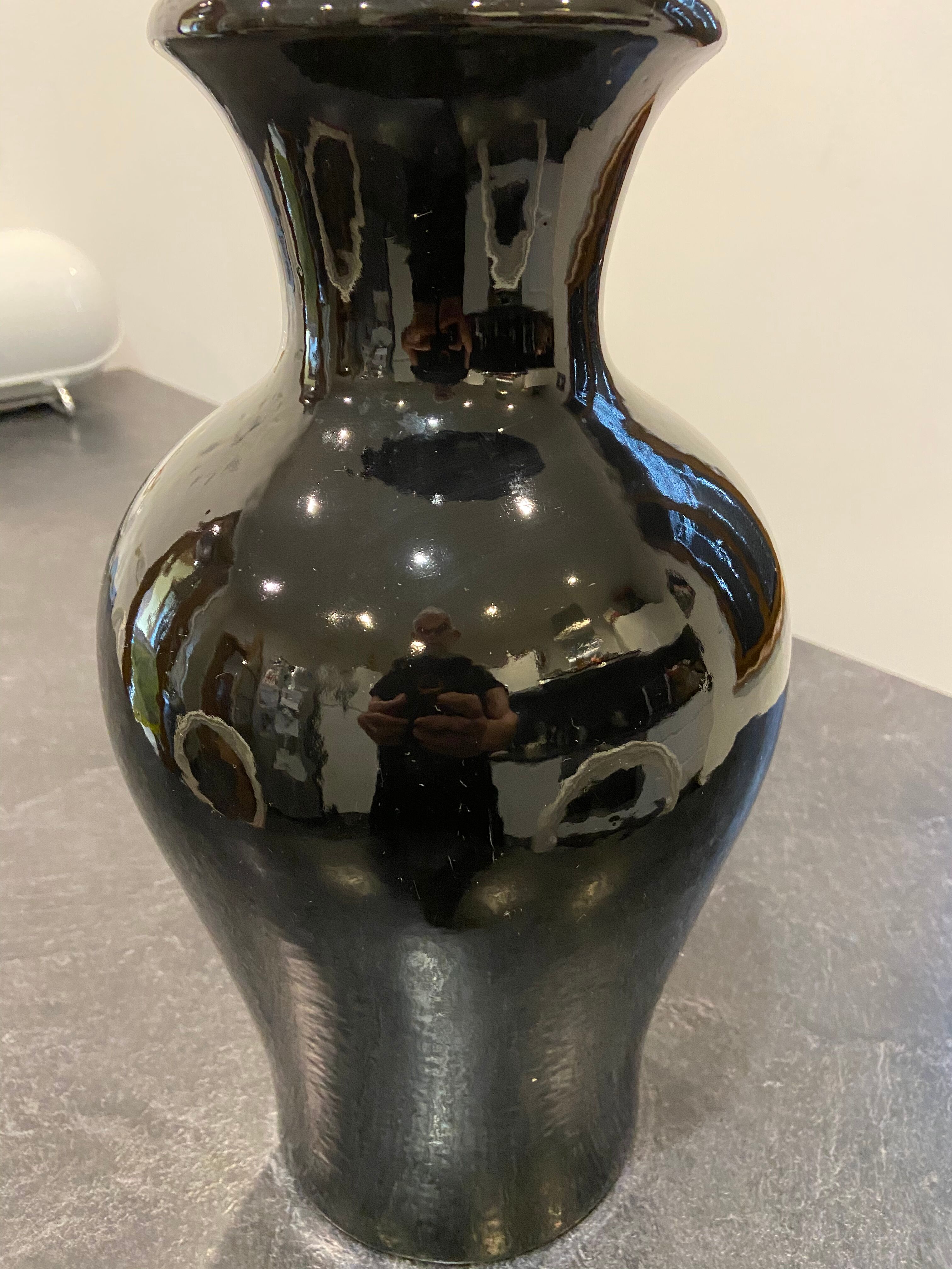 Vase céramique W Germany type Scheurich 1960