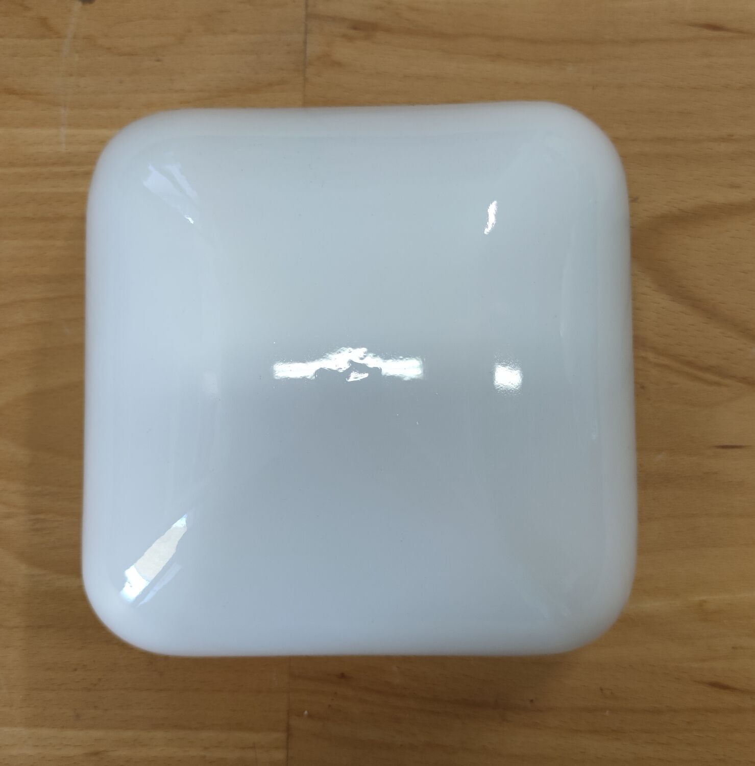 Opaline ceiling lamp