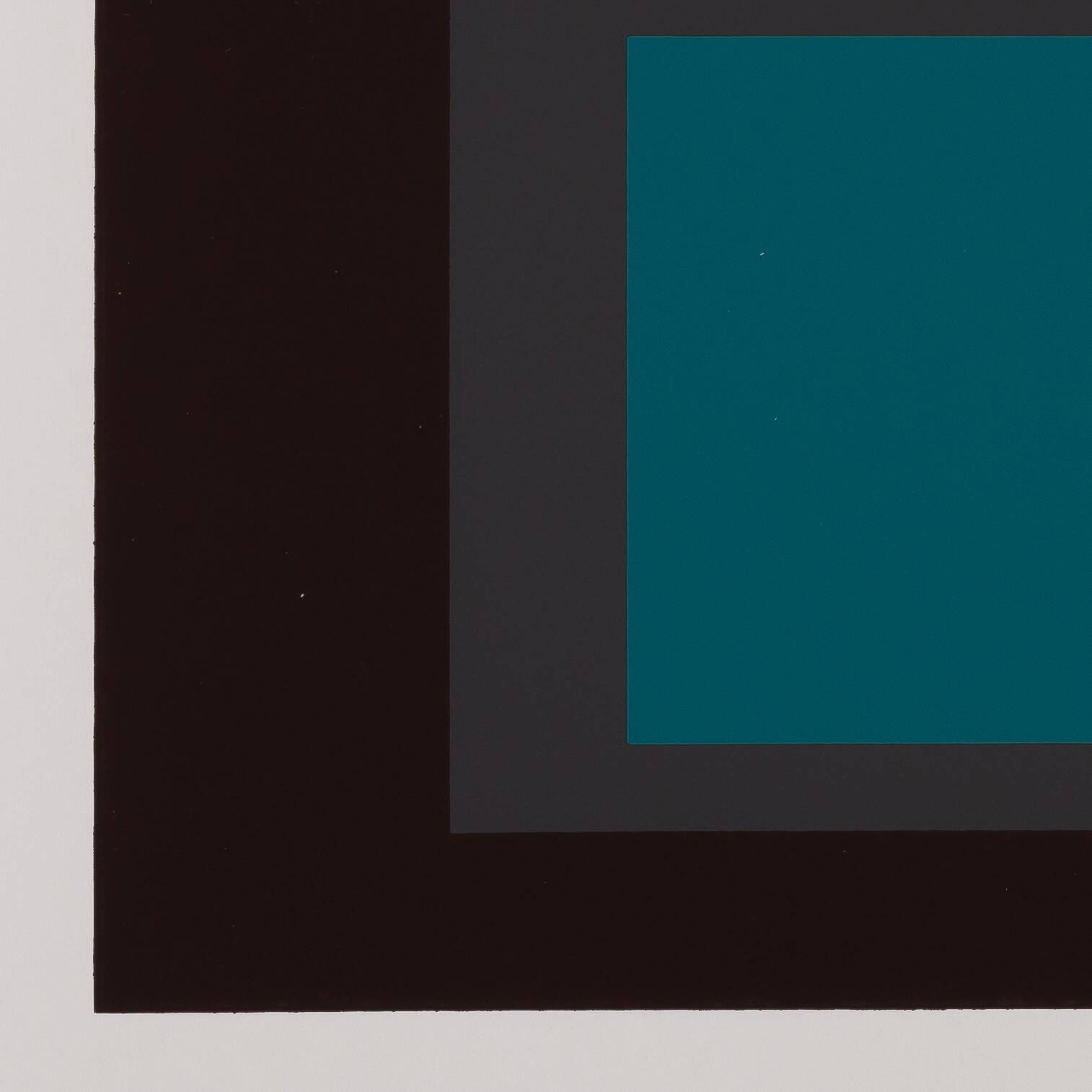 Josef ALBERS: Homage to the Square, Set Off - Colour Screen Print