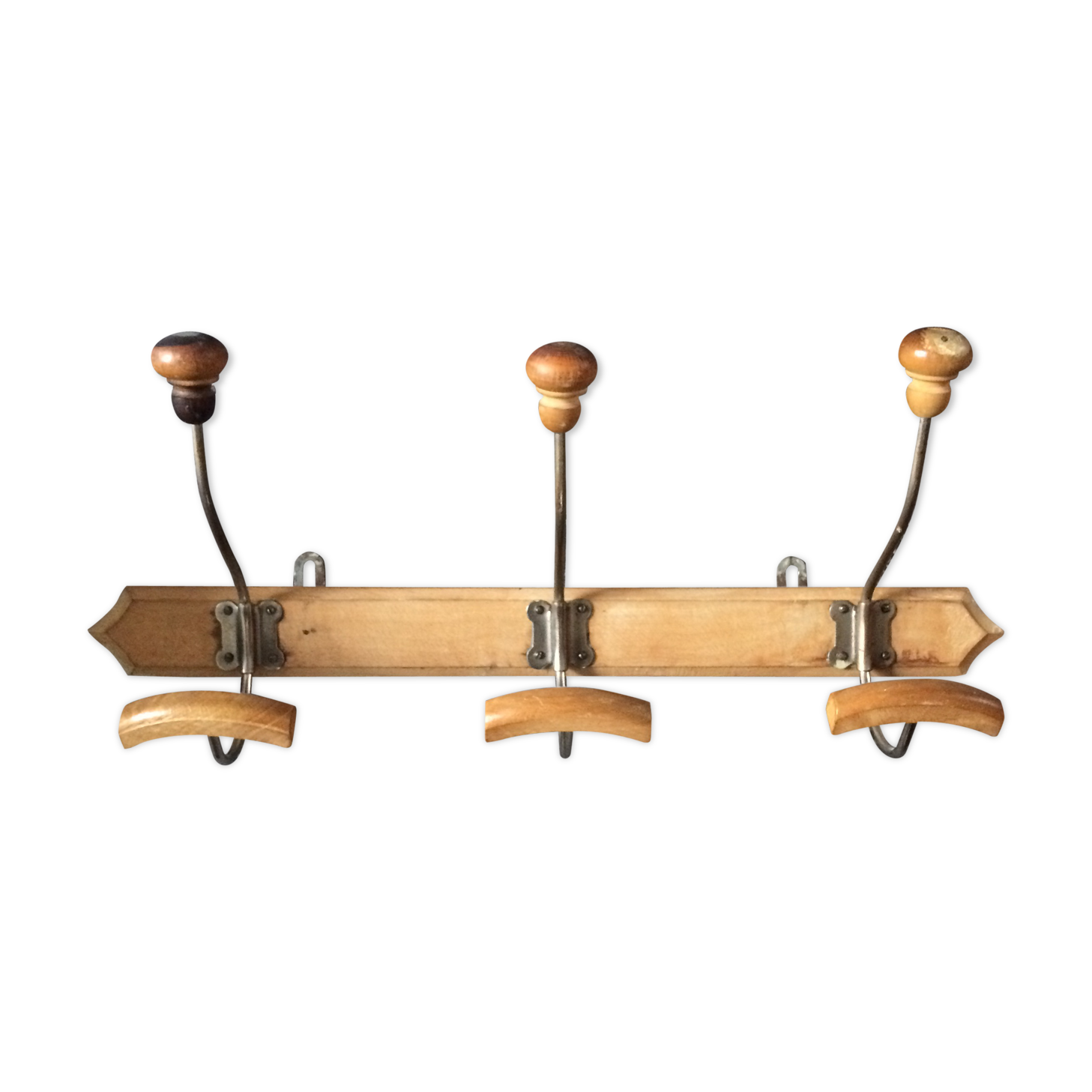 Patère en bois
