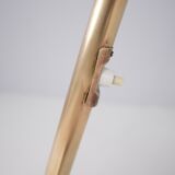 Modernist reclining floor lamp