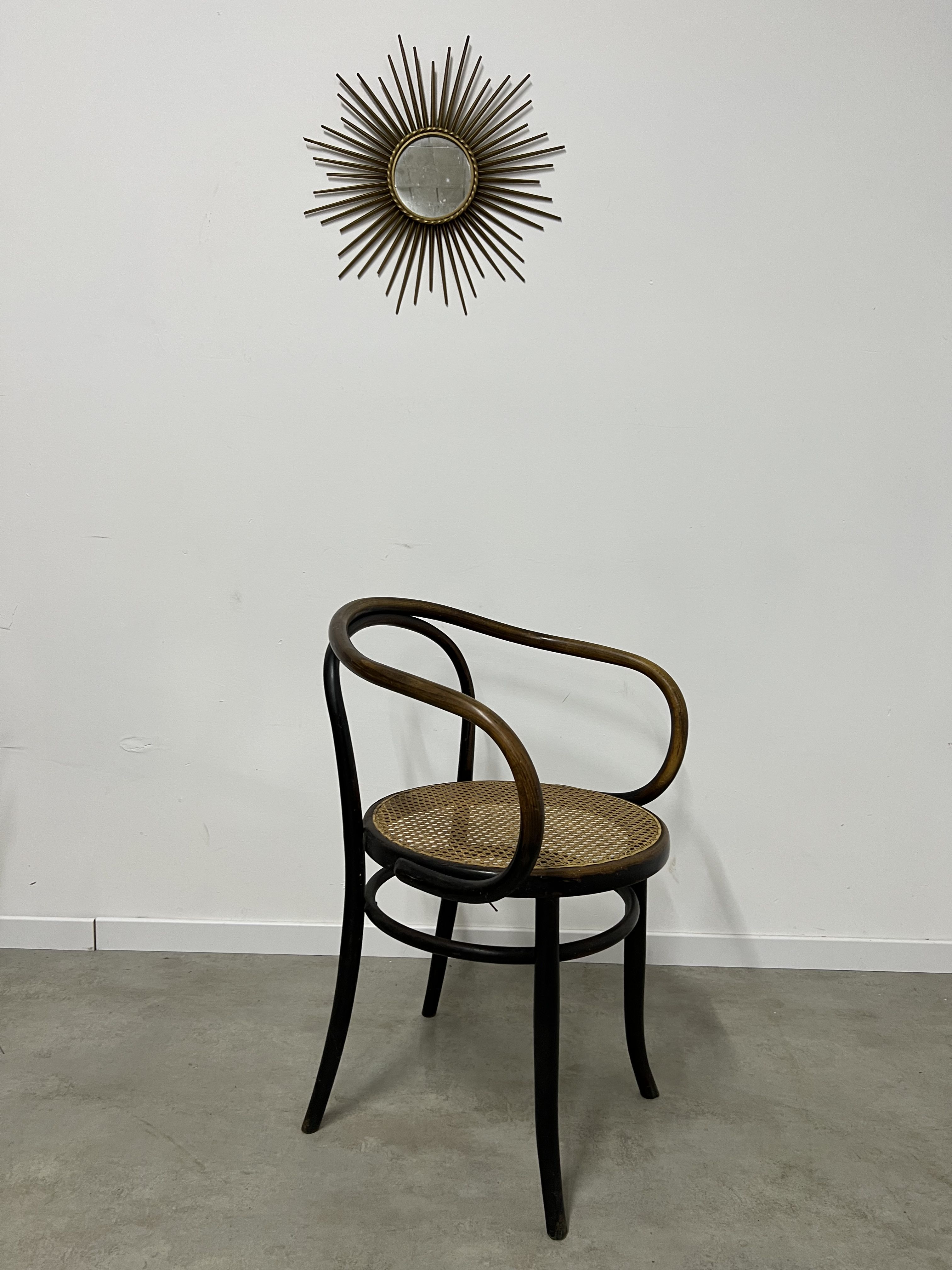 Old bentwood office chair Fischel 1930s