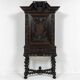Neo-baroque cabinet from Gdansk in oak - around 1870-1880