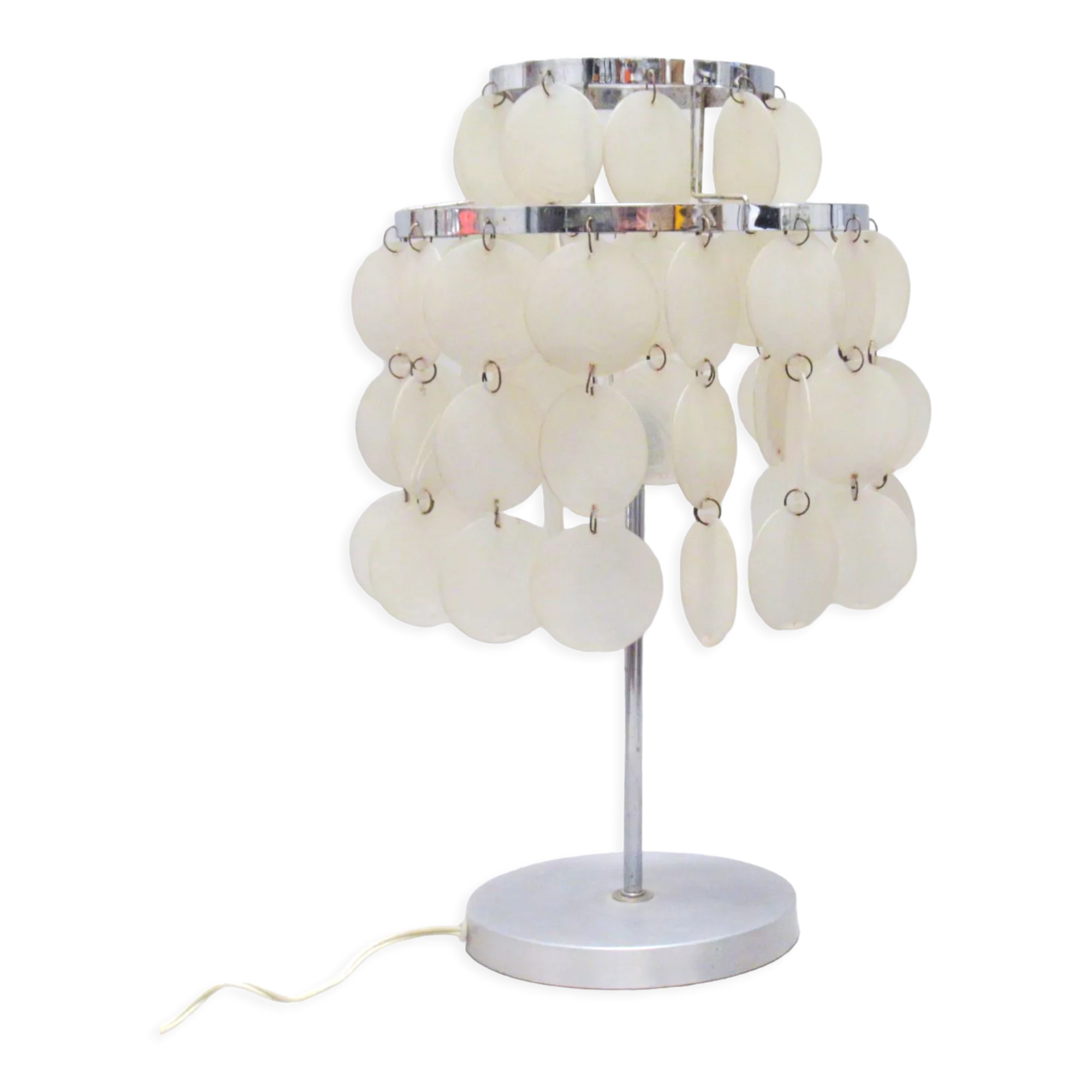 Lampe en nacre année 70
