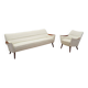 Beige living room set, Danish design, 1970s, production: Denmark