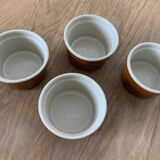 Sandstone ramekins lot of 4