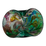 Ashtray / Glass pocket tray from Murano – Multicoloured – Tutti F style