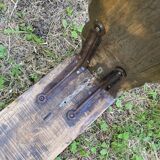 Banc de ferme en bois