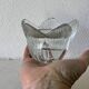 Bougeoir verre forme tulipe