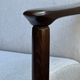 Mid Century Armchairs in Beige Linen, by Edmund Homa, 1960s, Set of Two