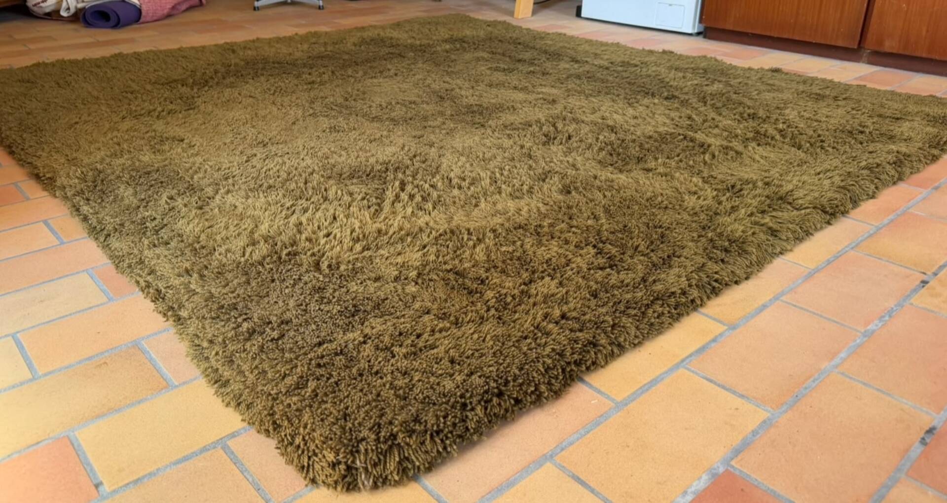 Pure wool carpet