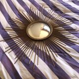 Chaty Vallauris witch's eye curved mirror from the 60s