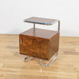 Mid-century nightstands Bauhaus from Mücke-Melder, 1930s, Czechoslovakia, set of 2