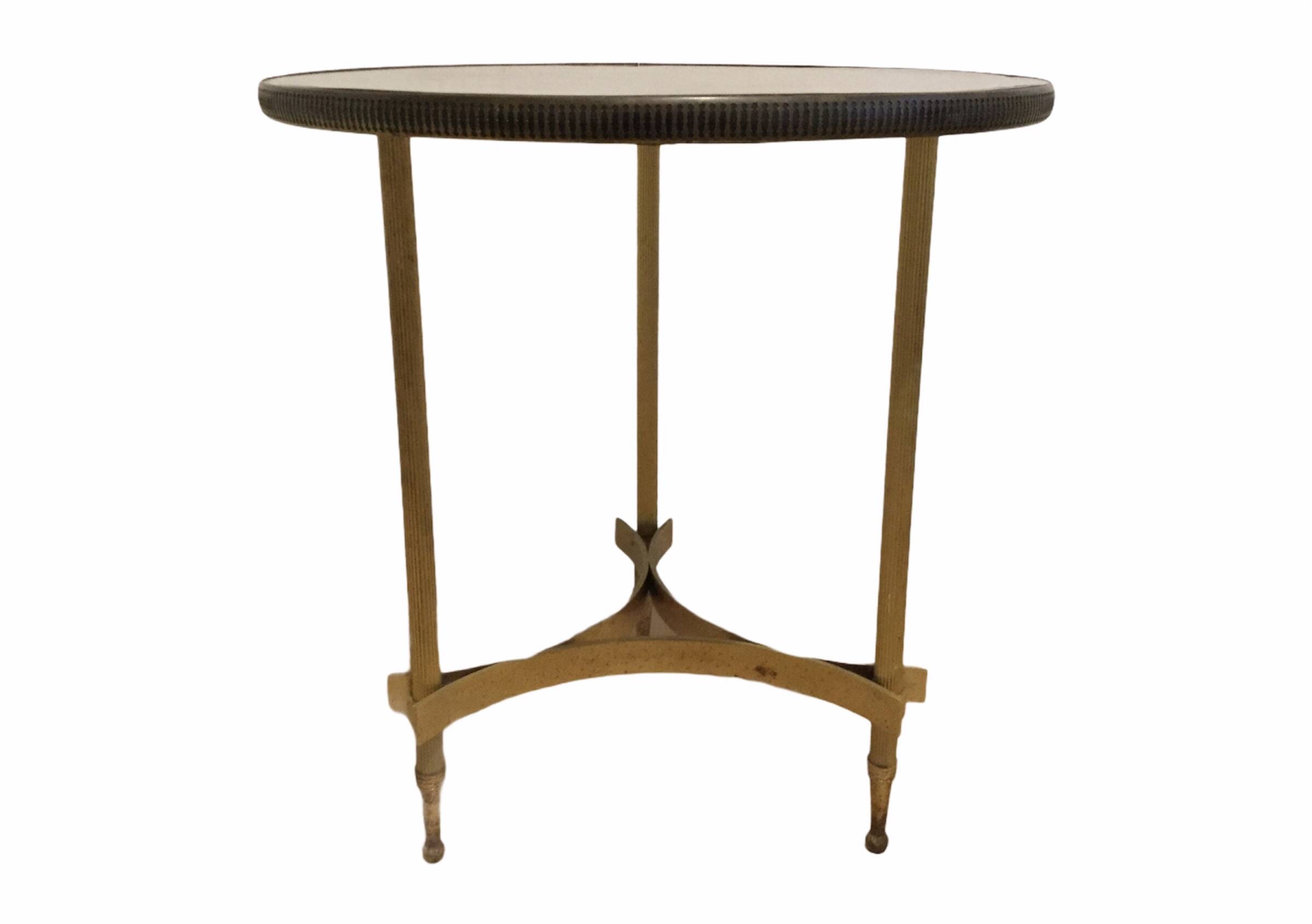 Vintage 70s pedestal table